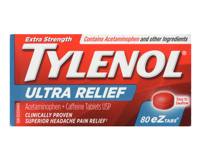 Tylenol Xtr Str Migraine Ultra Relief 80 Pk - 31297