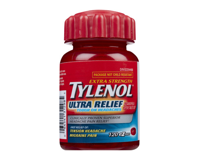 Tylenol Xtr Str Migraine Pain Ult Relef Ez 120 Pk - 31298