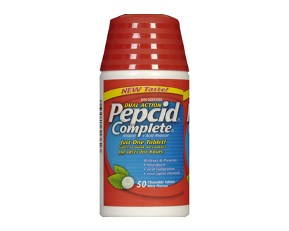 Pepcid Complete Chewable Tabs Mint Bottles 50 Pk - 31362