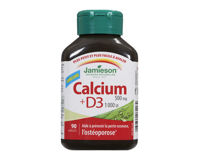 Jamieson Calcium & Vitamin D Tb 90 Pk - 06116