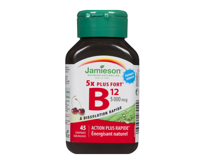 Jamieson B12 5000Mcg Tb 45 Pk - 07929