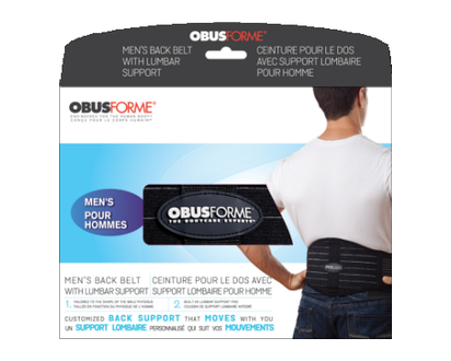 Obusforme Back Belt Male Large/Extra Lar 1 Un - 22783