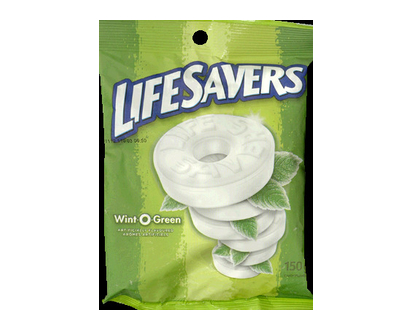 Lifesavers Wint O Green 150 Gr - 07020