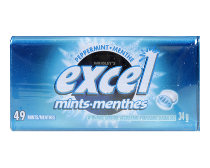 Excel Mints 50Pc Tin Peppermint 34 Gr - 40943