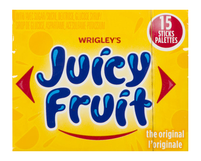 Juicy Fruit Sgl Gum Stick 10 Pk - 40965