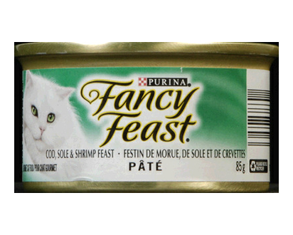 Fancy Feast Cat Food Cod/Sole/Shrimp 85 Gr - 00257