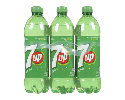 7 Up 710Ml 6 Pk - 00096