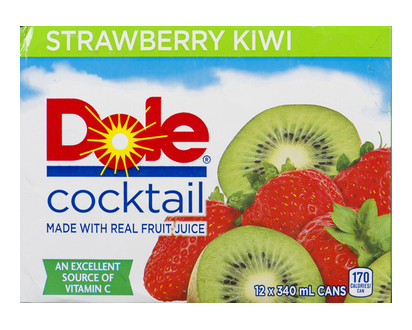 Dole Strawberry Kiwi 12 Pk - 01151