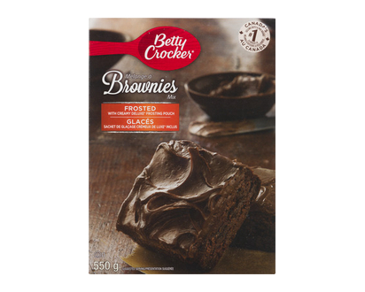 Betty Crocker C Brownies Frosted 550 Gr - 04471