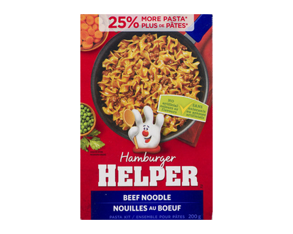 Hamburger Helper Beef Noodle 200 Gr - 07149