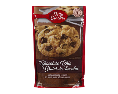 Betty Crocker Cookies Chocolate Chip 496 Gr - 07954
