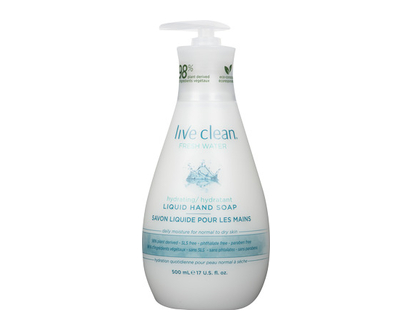 Live Clean Fresh Water Liquid Hand Soap 500 Ml - 32112