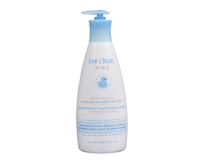 Live Clean Baby 750Ml Shampoo & Wash 750 Ml - 32507