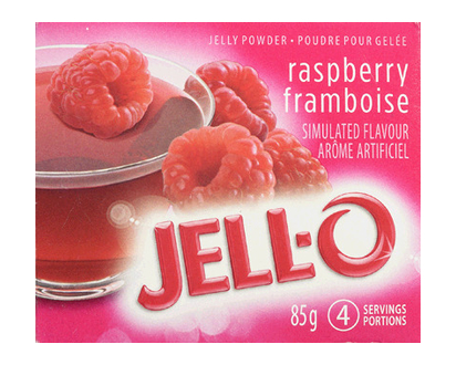 Jello Powder Raspberry 85 Gr - 01330