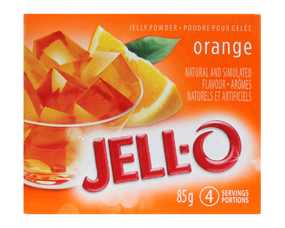 Jello Powder Orange 85 Gr - 01400