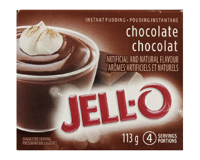 Jello Instant Pudding Chocolate 113 Gr - 11831