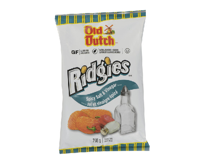 Old Dutch Ridgies Spicy Salt & Vinegar 200 Gr - 21649