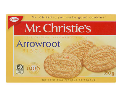 Christie Arrowroot Cookies 350 Gr - 01046