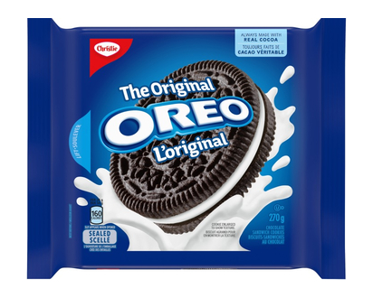 Christie Oreo Original Sandwich Cookies 270 Gr - 02659