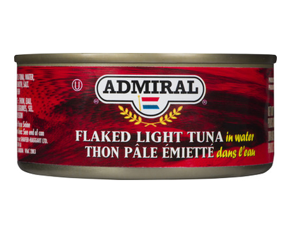 Admiral Flaked Tuna Light 170 Gr - 11220