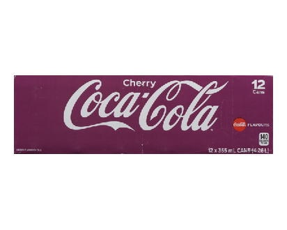 Coca Cola Cherry 355Ml 12 Pk - 01101