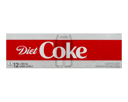 Diet Coke Fridgemate 355Ml 12 Pk - 10484