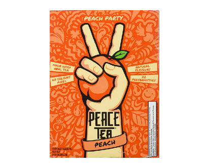 Peace Tea Peach Party 341Ml 12 Pk - 10740