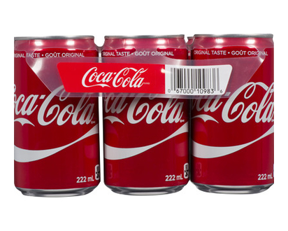 Coke 222Ml 6 Pk - 10983