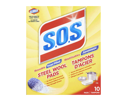 Sos Soap Pads 10 Pk - 93101
