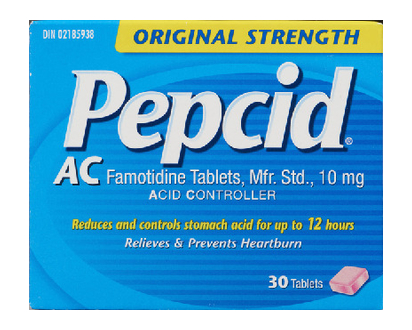 Pepcid Ac Easy To Swallow Tablets 30 Pk - 04315
