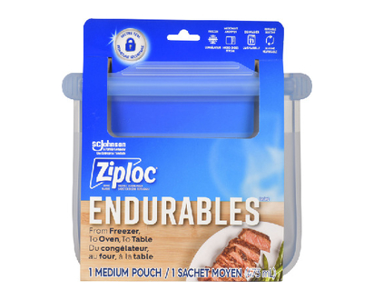 Ziploc Endurables Silicone Pouches Med 473 Ml - 00336