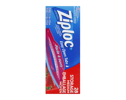 Ziploc Grip N Seal Bags Medium 28 Pk - 00340