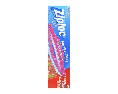 Ziploc Grip N Seal Bags Large 19 Pk - 00350