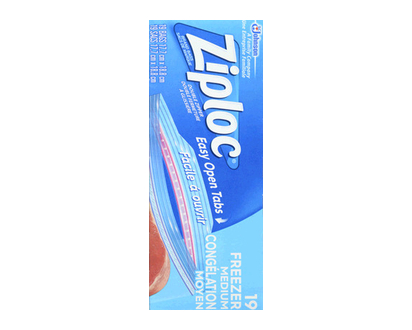 Ziploc Freezer Bags Medium 20 Pk - 00430
