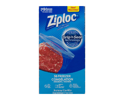 Ziploc Value Pack Medium 40 Pk - 00433