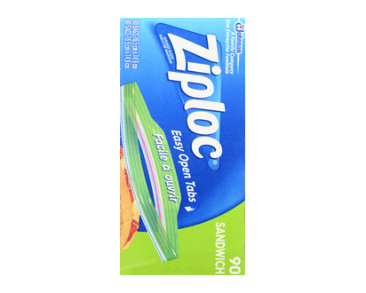 Ziploc Sandwich Bags 90 Pk - 70070