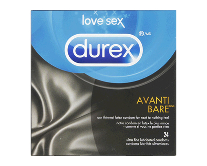 Durex Avanti Bare Condoms 24 Pk - 70202