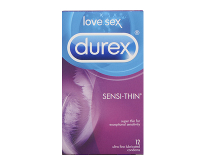 Durex Sensi Thin Condoms 12 Pk - 87002