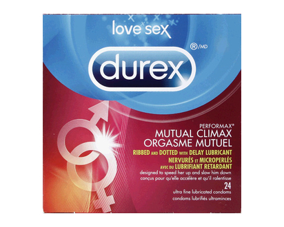Durex Performax Mutual Climax Condoms 24 Pk - 90782