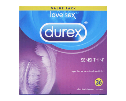 Durex Sensi Thin Lub Condoms 36 Pk - 94087
