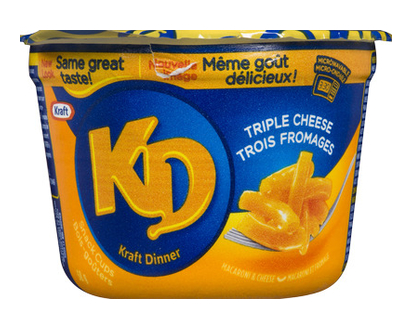Kraft Dinner Cup Triple Cheese 58 Gr - 00697