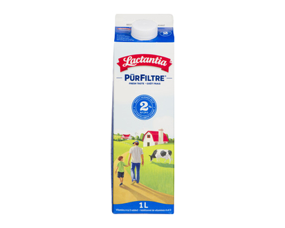 Lactantia Purfiltre Milk 2% 1 Lt - 01011