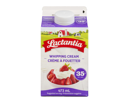 Lactantia Whipping Cream 35% 473 Ml - 20290