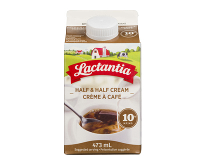 Lactantia Half & Half Cream 10% 473 Ml - 20315