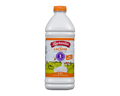 Lactantia Lactose Free Milk 1% 1.5 Lt - 46604