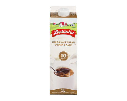 Lactantia Half & Half Cream 10% 1 Lt - 51114