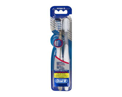Oral B Pro Hlt Aio Toothbrush 40 Soft 2 Pk - 68562