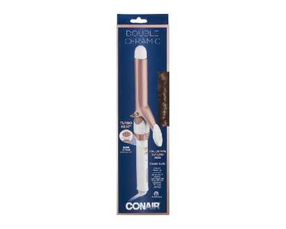 Conair Double Ceramic Curling Iron 1In 1 Un - 20964
