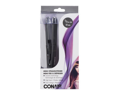 Conair Straightener Mini 0.5In 1 Un - 25553