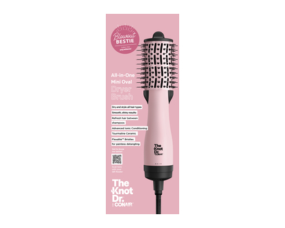 Conair Knot Dr Mini Detangl Hot Air Brush 1 Un - 28928